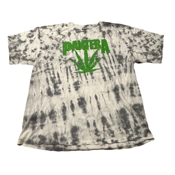 Pantera Fly’n Across America Tour Tie Dye Graphic Tee 2024 Weed Leaf 3XL NWOT - Picture 1 of 5